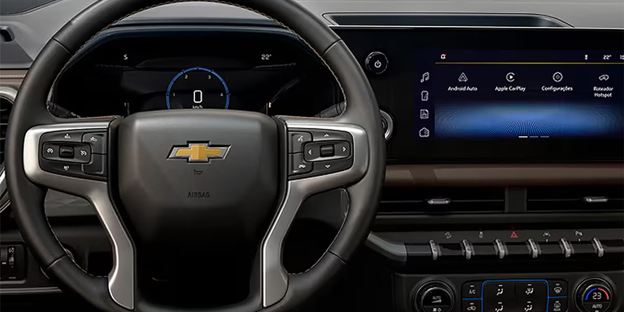 Chevrolet Trailblazer com 6 airbags, alerta de ponto cego e controle de tração